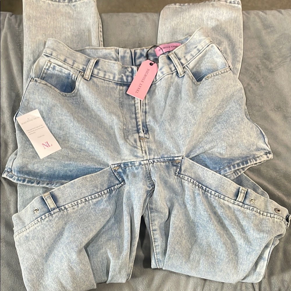 Nichole Lynel Cutout Jeans
